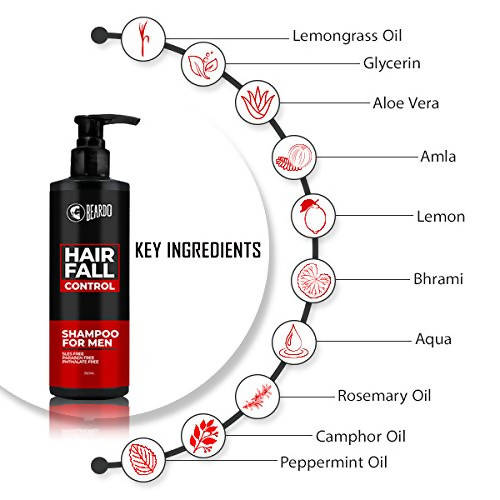 Beardo Hair Fall Control Shampoo for Men - Distacart