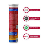 Thumbnail for Fast&Up Iron 19 mg Effervescent Tablets - Tangy Orange Flavor - Distacart