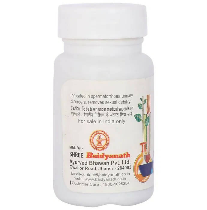 Baidyanath Jhansi Shukramatrika Bati Tablets - Distacart