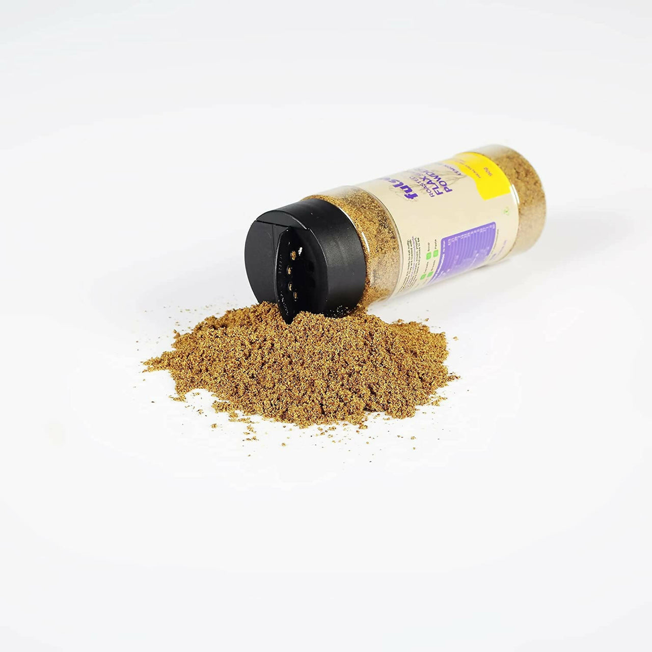 Fulsome Roasted Flax Seeds Powder - Lemon Roasted - Distacart