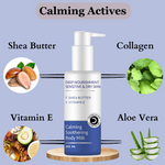 Thumbnail for Dermistry Sensitive & Dry Skin Care Calming Soothing Body Milk Lotion Shea Butter & Vitamin E - Distacart