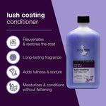 Thumbnail for Isle Of Dogs Violet + Sea Mist Lush Coating Dog Conditioner - Distacart