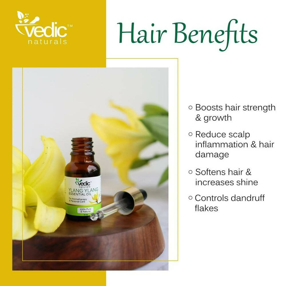 Vedic Naturals Ylang Ylang Essential Oil - Distacart