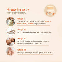 Thumbnail for Maate Baby Body Butter Enriched with Pure Kokum Butter and Saffron Oil - Distacart