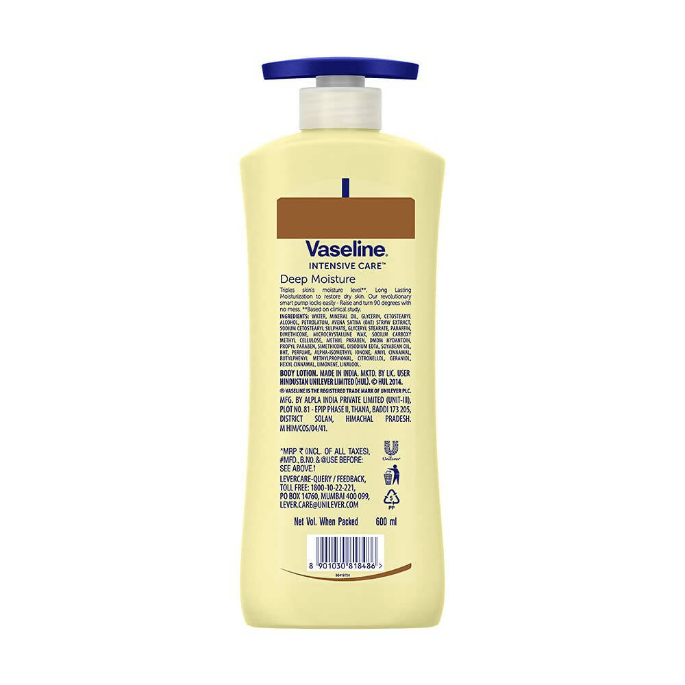 Vaseline Intensive Care Deep Moisture Nourishing Body Lotion - Distacart