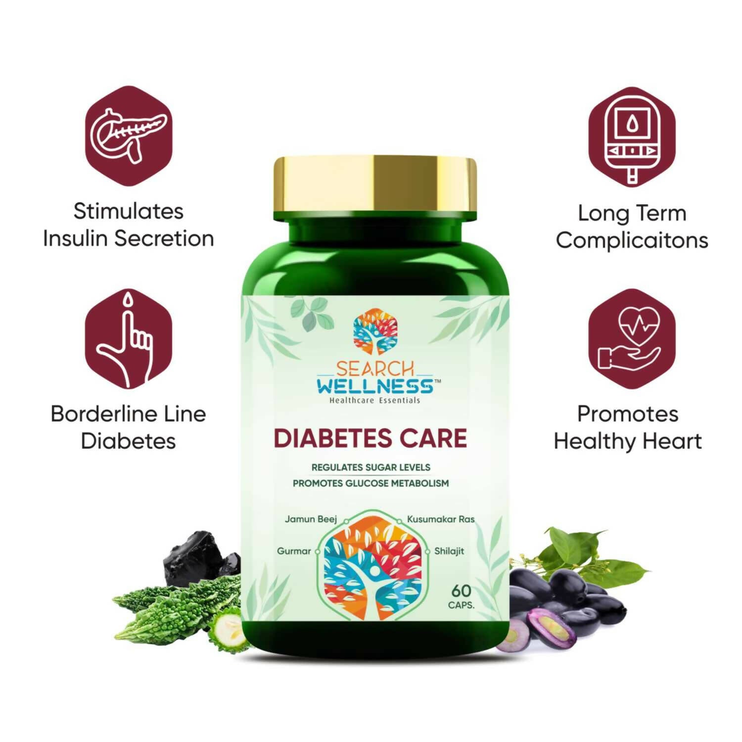 Search Wellness Diabetes Care Capsules - Distacart