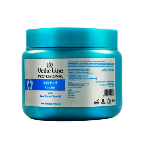 Vedic Line Soft Heel Cream with Bee Wax & Clove Oil - Distacart