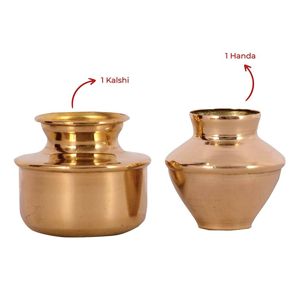 Desi Toys Brass Pretend Playset Handa Kalshi - Distacart