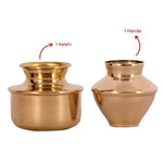 Thumbnail for Desi Toys Brass Pretend Playset Handa Kalshi - Distacart