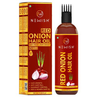 Thumbnail for Newish Red Onion Hair Oil With Comb - Distacart