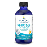 Thumbnail for Nordic Naturals Ultimate Omega 3 Fish Oil Liquid - Lemon Flavor - Distacart