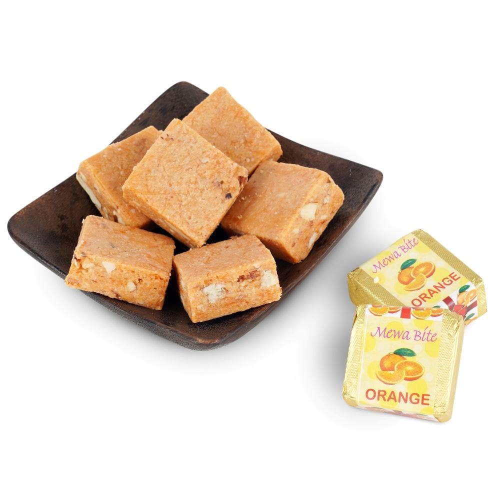 Nathu's Orange Mewa Bites
