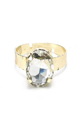 Thumbnail for Mominos Fashion Johar Kamal Gold-Plated Finish Stone Choker For Women (White) - Distacart