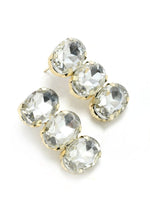 Thumbnail for Mominos Fashion Johar Kamal Gold-Plated Finish Stone Choker For Women (White) - Distacart