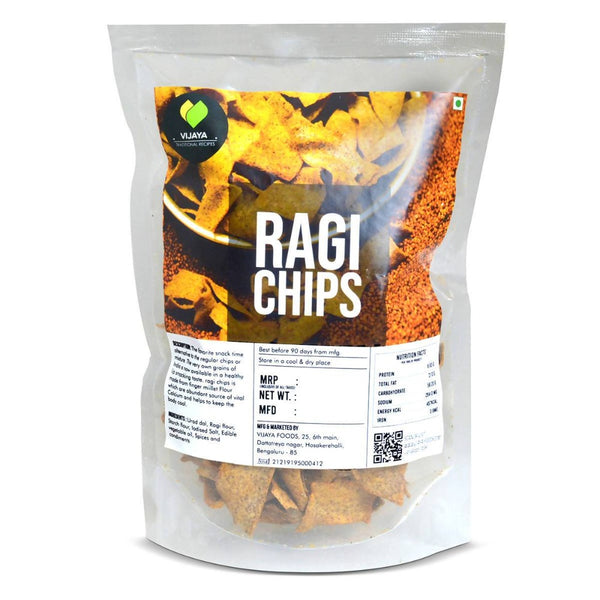 Vijaya Traditional Recipes Ragi Chips - Distacart