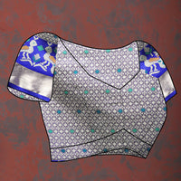 Thumbnail for Lorenvalley Fashion Pink Organza Silk Woven Design with Meenakari Weaving Saree - Distacart