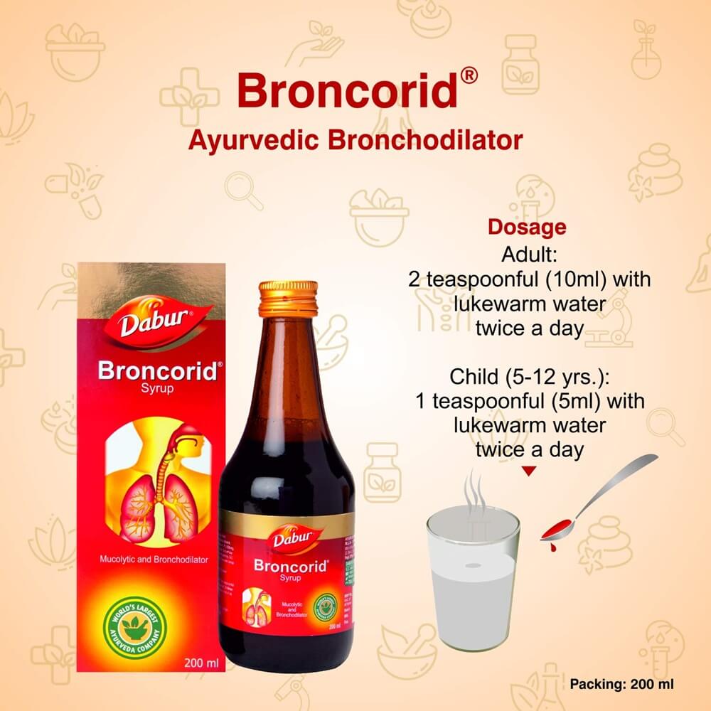 Dabur Broncorid Dosage