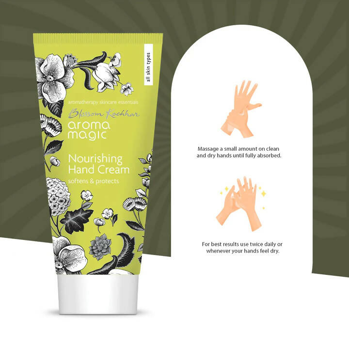 Blossom Kochhar Aroma Magic Nourishing Hand Cream - Distacart