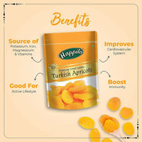Thumbnail for Happilo Premium Californian Almonds, Walnuts Inshell, Afghani Anjeer & Turkish Apricot Combo - Distacart