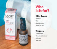 Thumbnail for Love Earth AHA 10% Lactic Acid Serum - Distacart