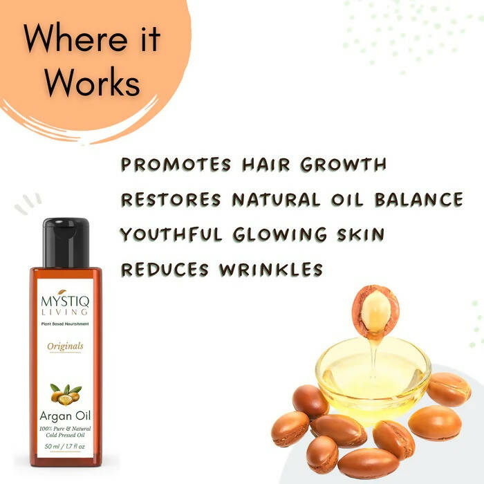 Mystiq Living Originals Argan Oil - Distacart