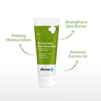 Thumbnail for The Derma Co Oil-Free Daily Face Moisturizer For Hydrated Skin - Distacart