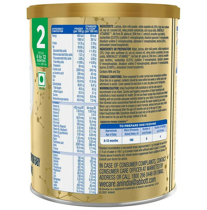 Similac Plus Infant Formula After 6 Months Stage 2 - Distacart
