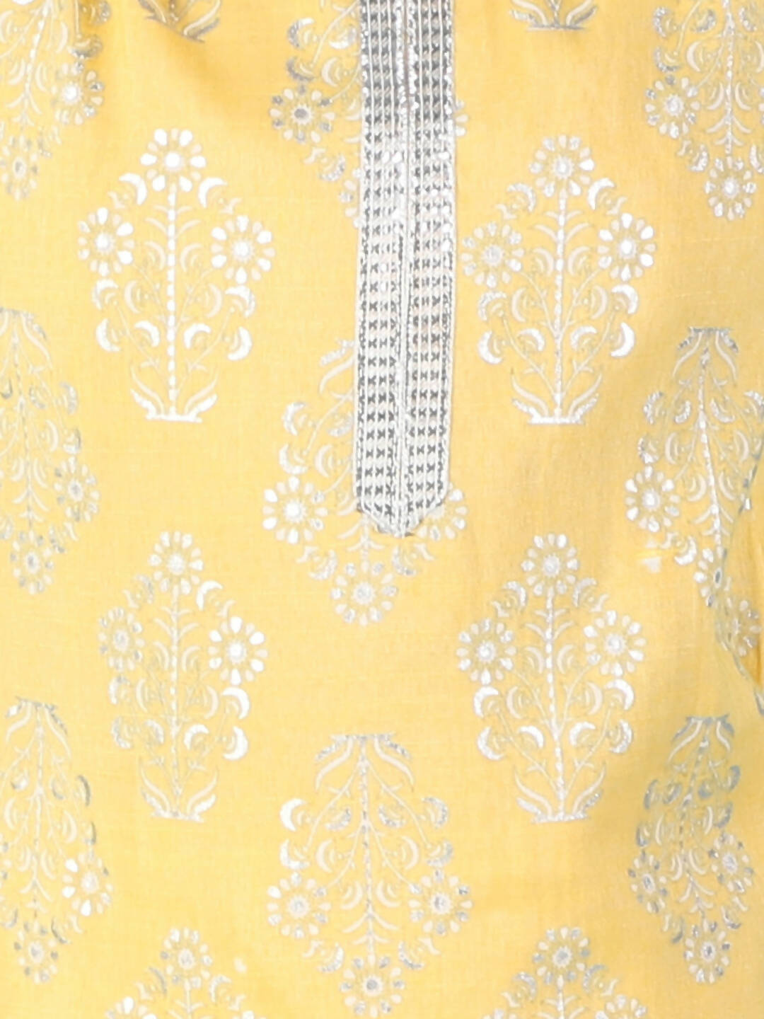 Lil Drama Girls Kurta With Sharara Set - Yellow - Distacart
