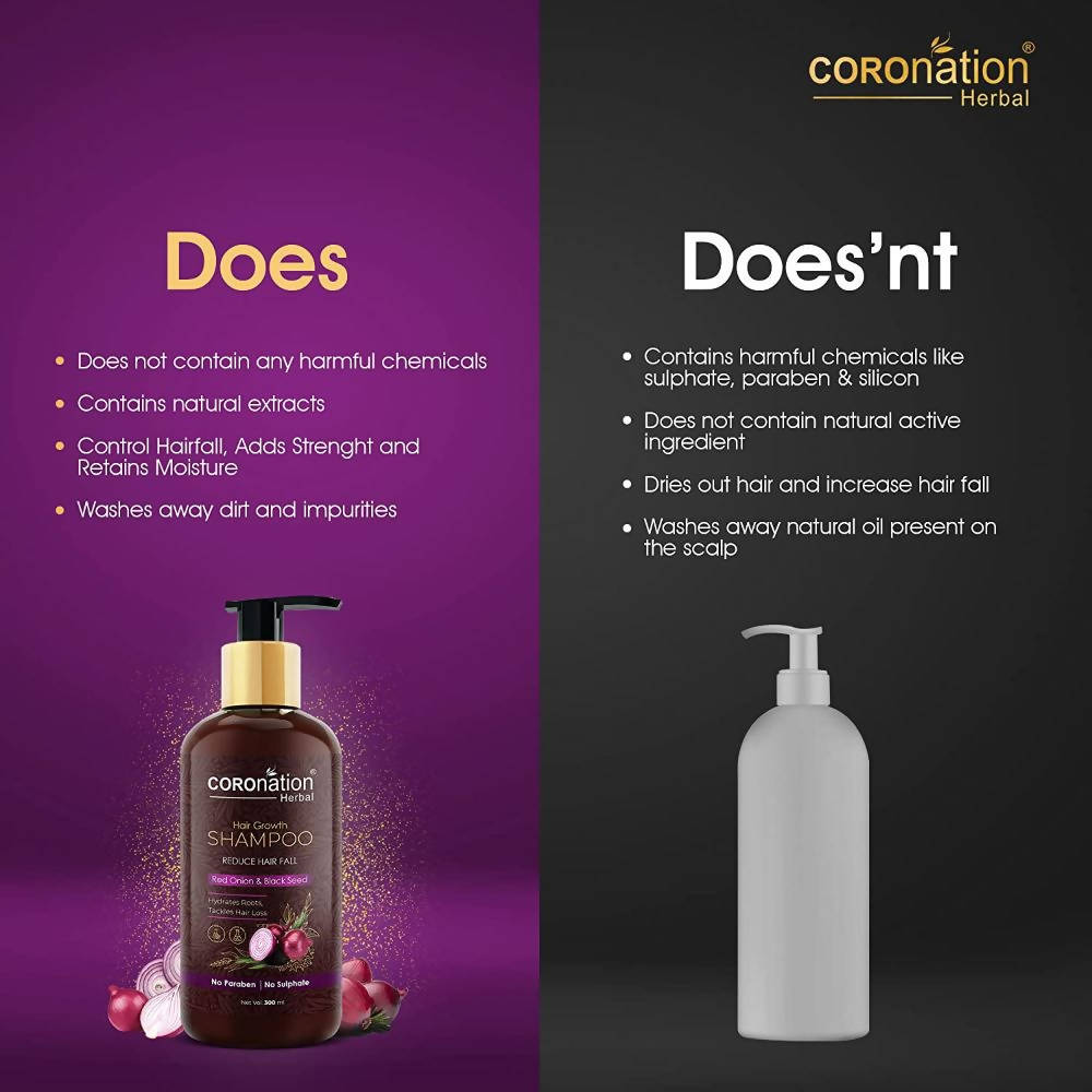Coronation Herbal Hair Growth Shampoo - Distacart