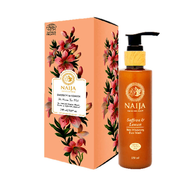 Naija Saffron & Lemon Skin Whitening Face Wash