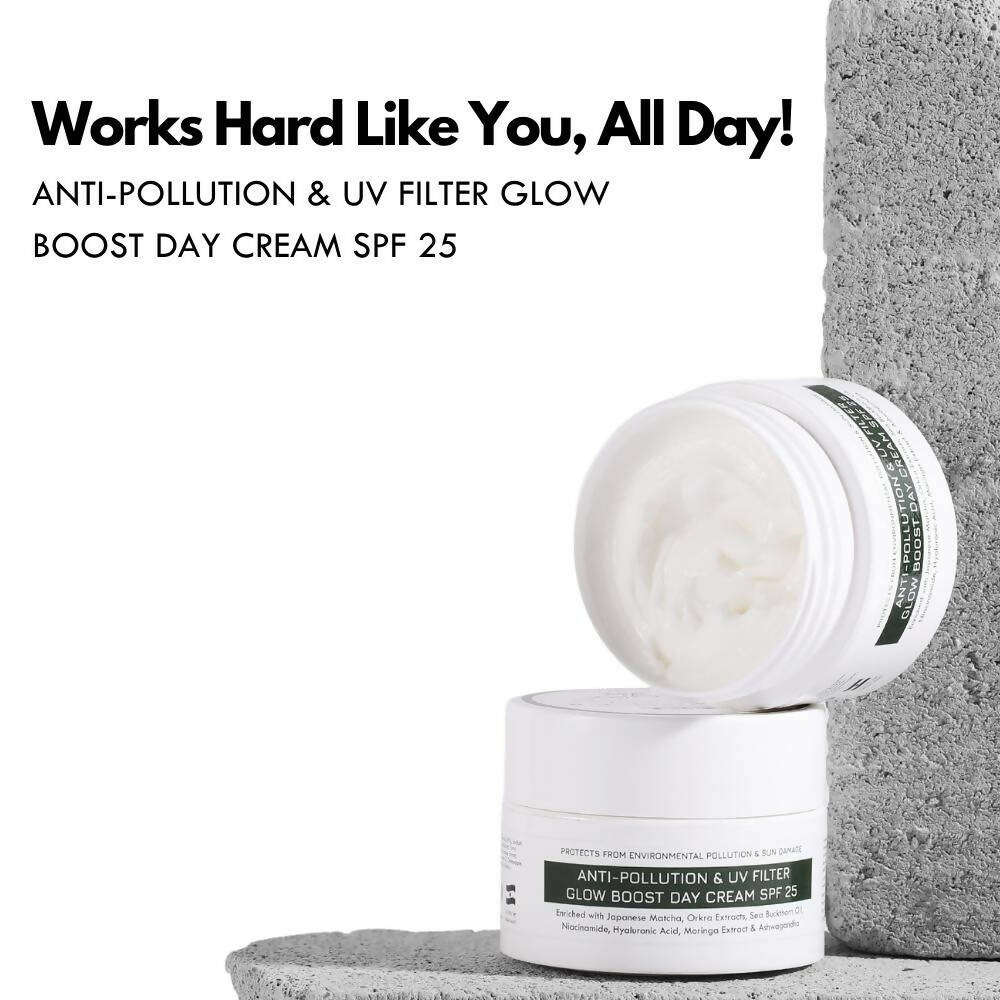 Detoxie Anti-Pollution & UV Filter Glow Boost Day Cream SPF 25 - Distacart