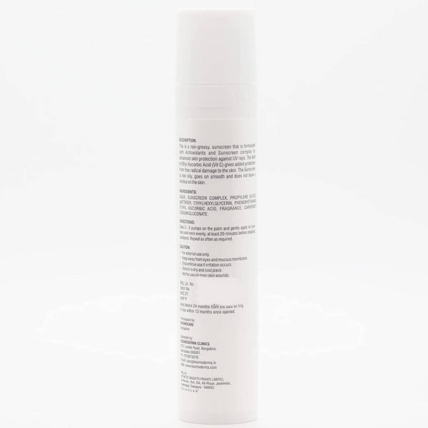 Kosmoderma Photo Protect Sunscreen Gel SPF 40 - Distacart