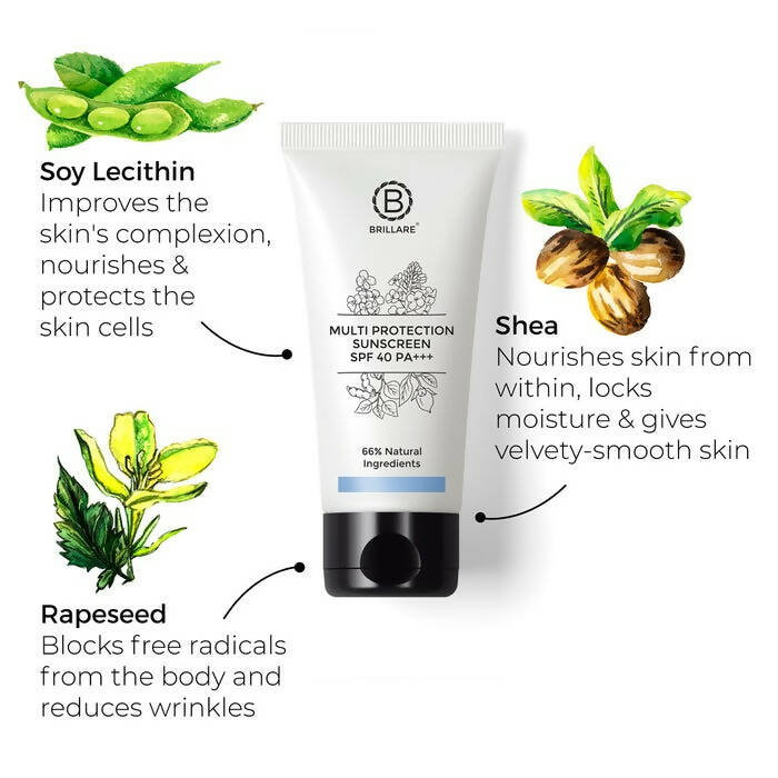 Brillare Multi-Protection Sunscreen Spf 40 - Distacart