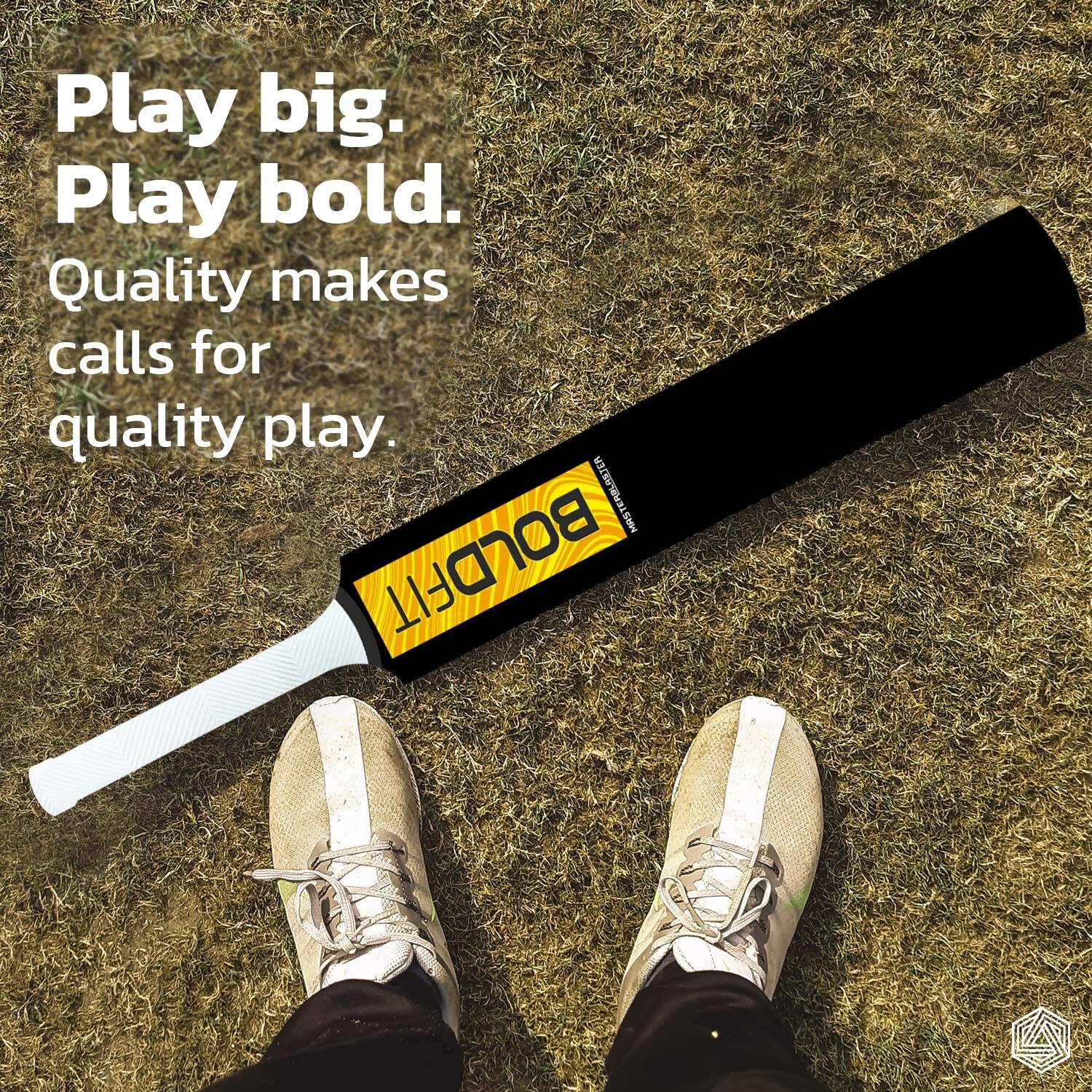 Boldfit Turf Cricket Bat (Full Size) - Distacart