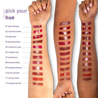 Thumbnail for Plum Glassy Glaze Lip Lacquer 3-in-1 Lipstick + Lip Balm + Gloss 01 Pink Whisper - Distacart