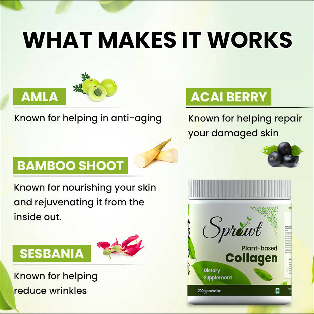 Sprowt Plant Based Collagen - Distacart