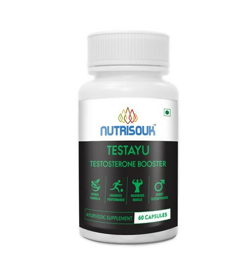 Nutrisouk Testayu Testosterone Booster Capsules - Distacart
