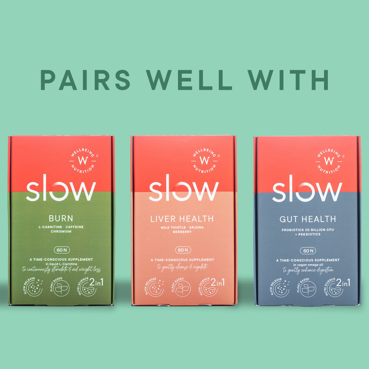 Wellbeing Nutrition Slow | Multivitamin for Him Capsules - Distacart