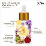 Thumbnail for Sesa Ayurvedic Kumkumadi Face Serum - Distacart