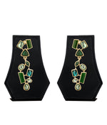 Thumbnail for Gold-Plated Alloy Diva Look Stylish Contemporary Earrings - The Pari - Distacart