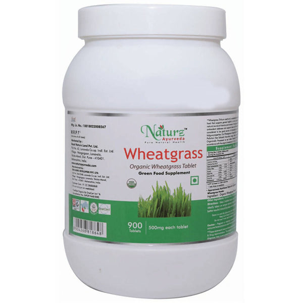 Naturz Ayurveda Wheatgrass Tablets - Distacart