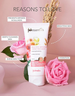 Thumbnail for Fabessentials Wild Rose Wheatgerm Honey Face Wash - Distacart