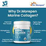 Thumbnail for Dr. Morepen Biotin+ Advanced Tablets and Marine Collagen Protein Powder Chocolate Flavour Combo - Distacart