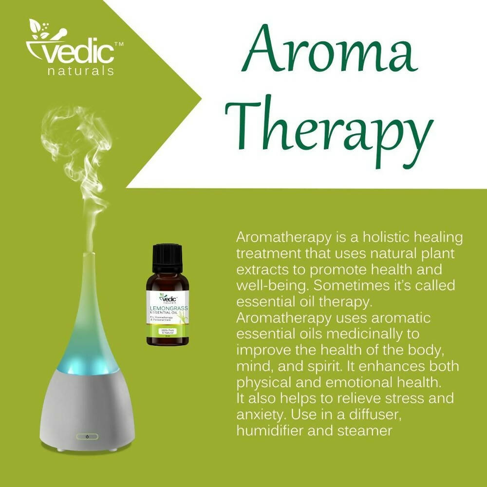 Vedic Naturals Lemongrass Essential Oil - Distacart