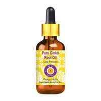 Thumbnail for Deve Herbes Pure Ginko Root Cold Pressed Oil - Distacart