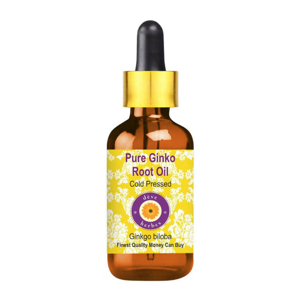 Deve Herbes Pure Ginko Root Cold Pressed Oil - Distacart