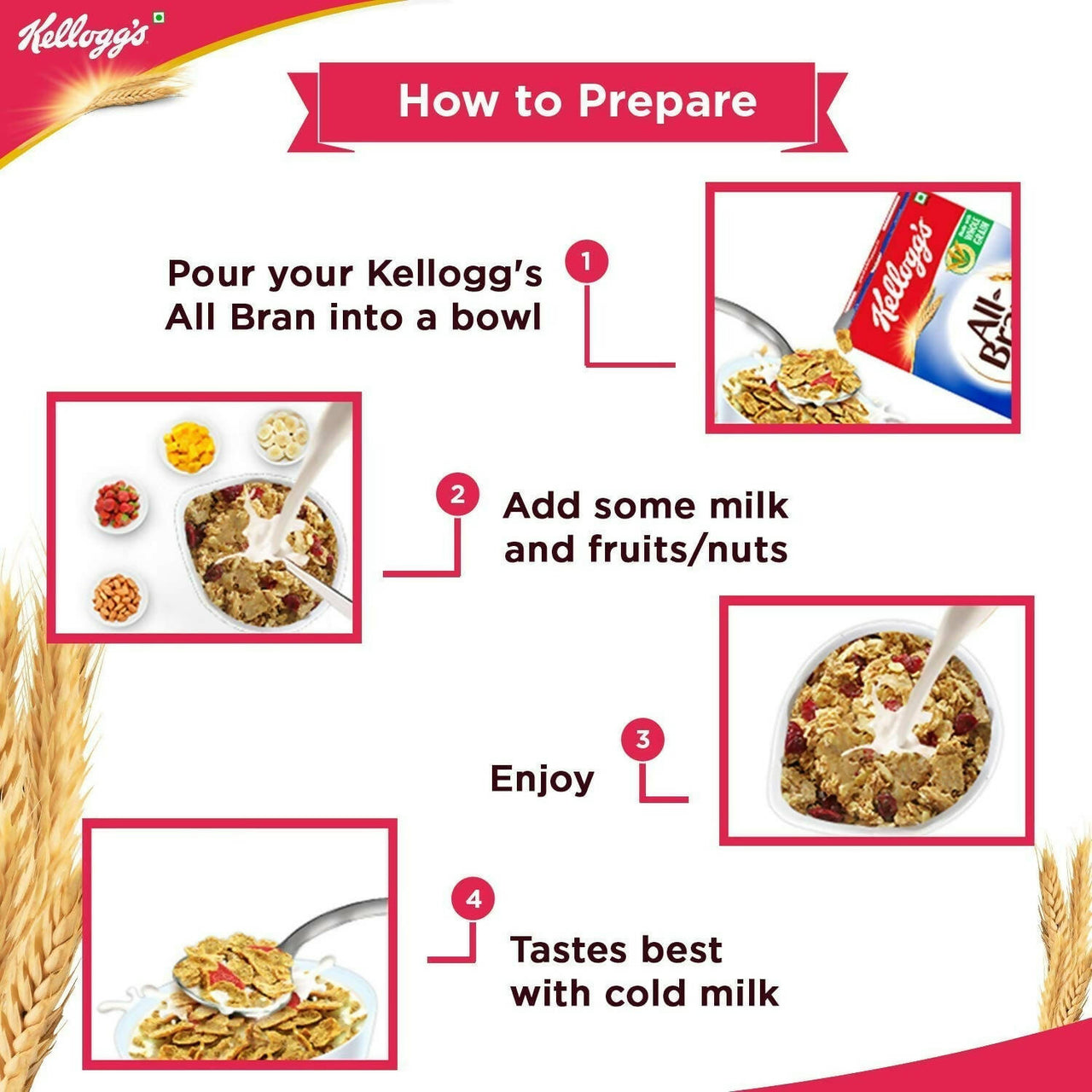 Kellogg’s All Bran Wheat Flakes - Distacart