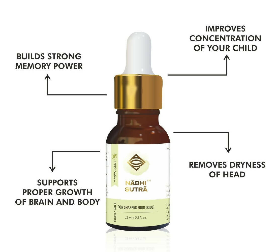 Nabhi Sutra Brain Development (Kids) - Belly Button Oil - Distacart