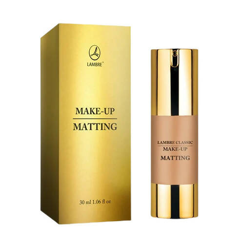 Lambre Classic Make-Up Matting Foundation (07 Almond Shade) - Distacart
