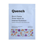 Thumbnail for Quench Botanics Birch Please Sheet Mask for Intense Hydration - Distacart